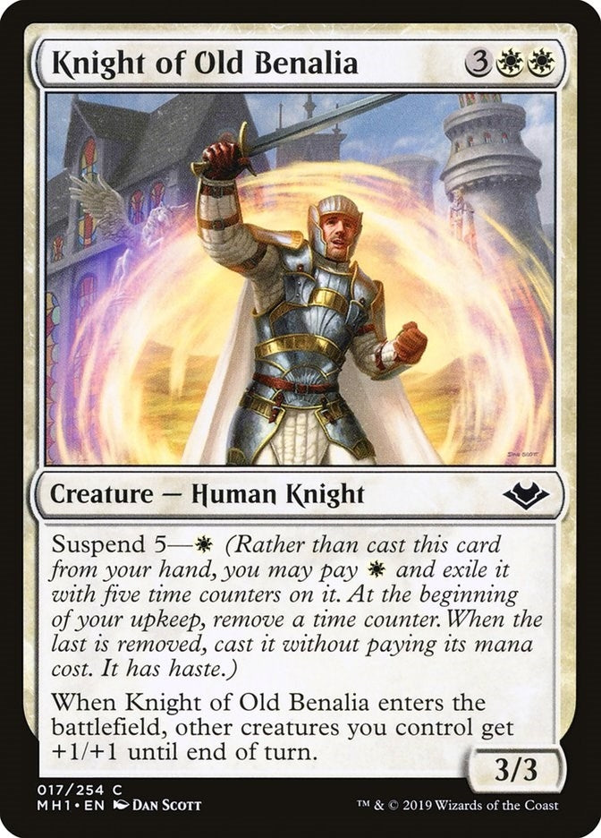 Knight of Old Benalia (17) [MH1]
