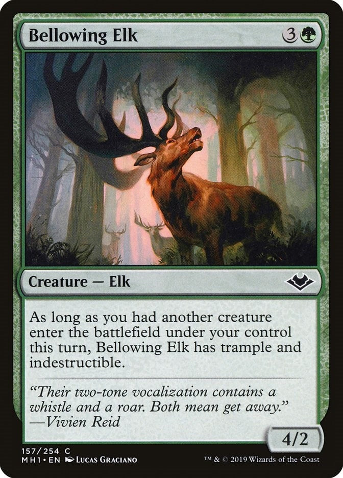 Bellowing Elk (157) [MH1]
