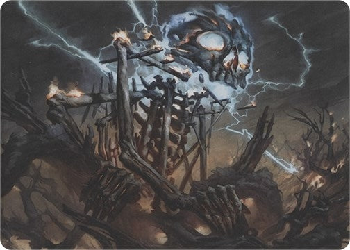 Lightning Skelemental Art Series (41) [ASMH1]