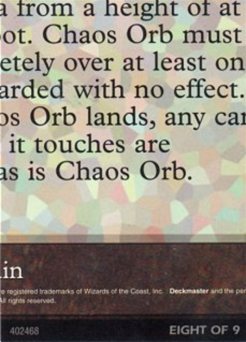 Chaos Orb 8 of 9 Ultra Pro Puzzle Quest (1) [MEDIA]