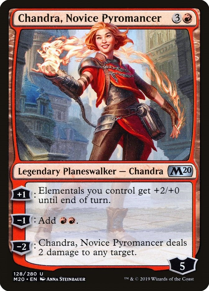 Chandra Novice Pyromancer (128) [M20]