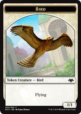 Bird 003 Squirrel 015 Double sided Token [MH1]