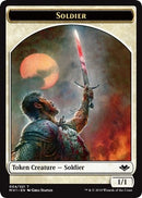 Soldier 004 Emblem Serra the Benevolent 020 Double sided Token [MH1]