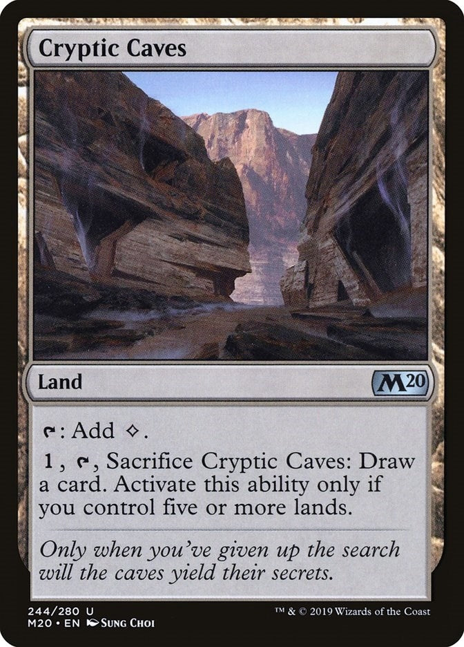 Cryptic Caves (244) [M20]