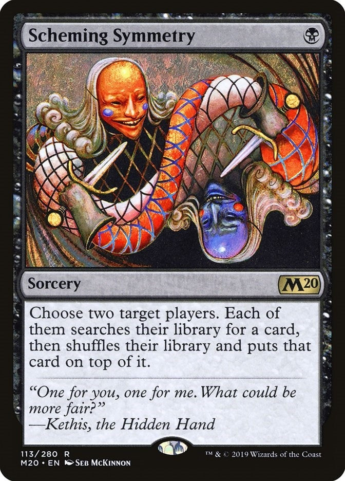 Scheming Symmetry (113) [M20]