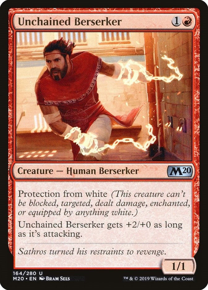 Unchained Berserker (164) [M20]