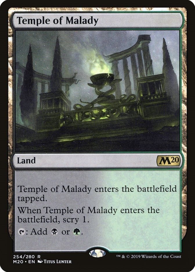 Temple of Malady (254) [M20]