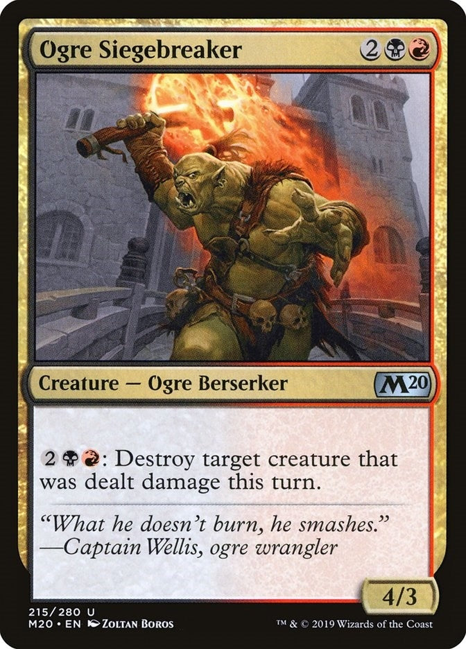 Ogre Siegebreaker (215) [M20]