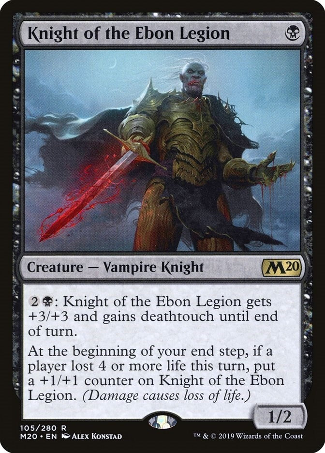Knight of the Ebon Legion (105) [M20]