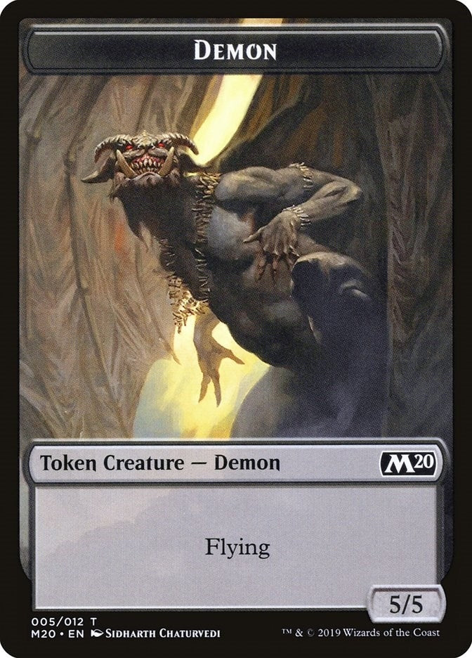 Demon Token (5) [M20]