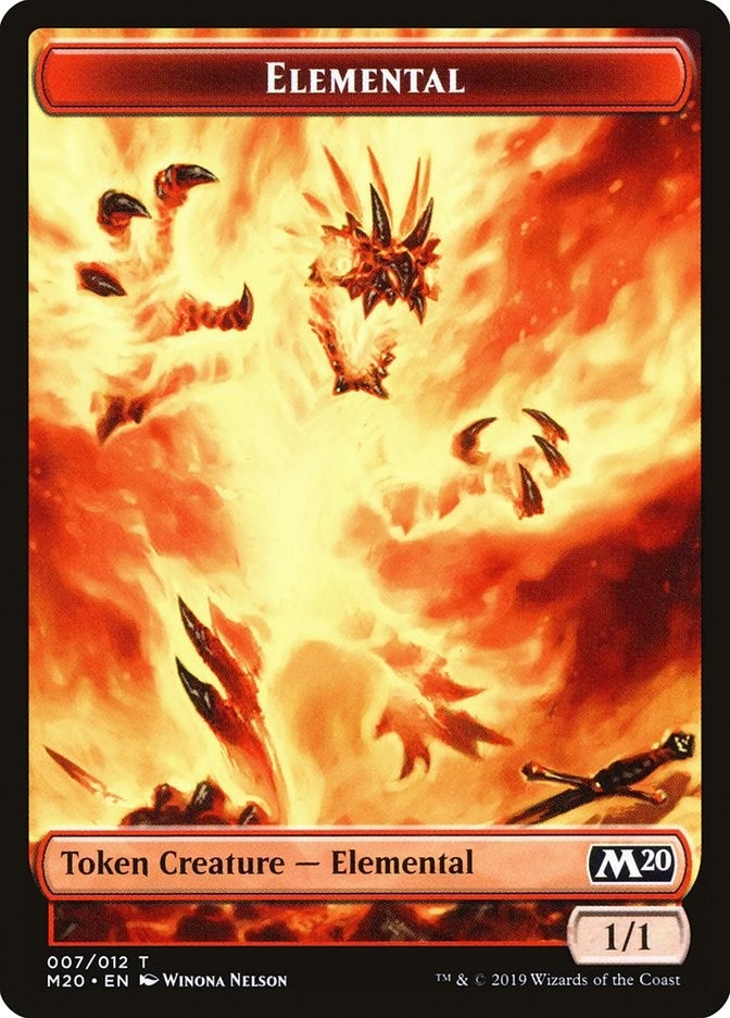 Elemental Token (7) [M20]