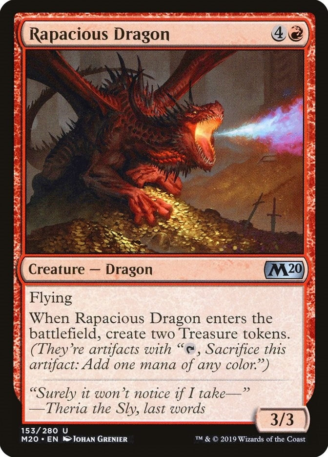 Rapacious Dragon (153) [M20]