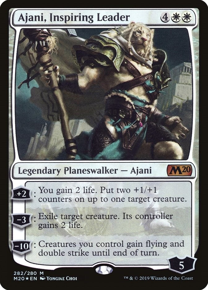 Ajani Inspiring Leader (282) [M20]