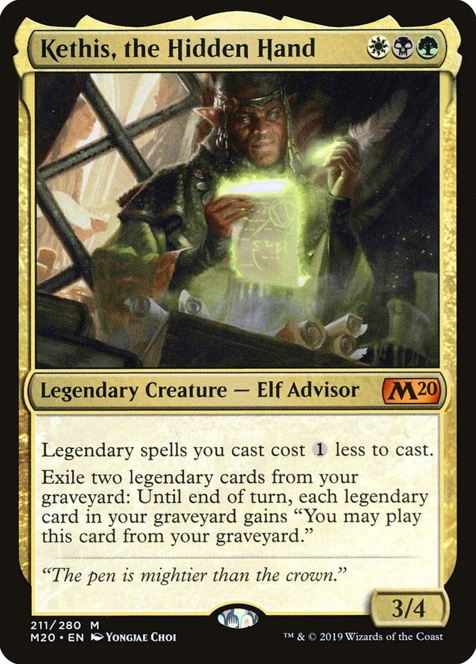 Kethis the Hidden Hand (211) [M20]