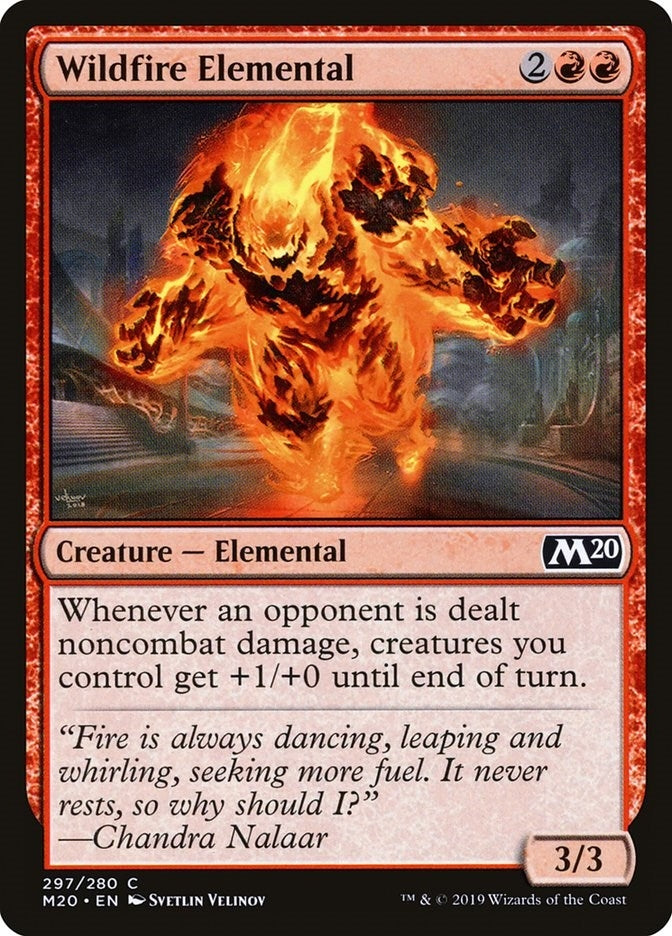 Wildfire Elemental (297) [M20]