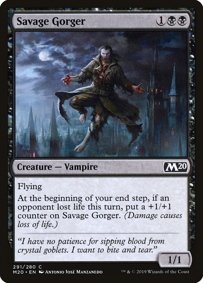 Savage Gorger (291) [M20]