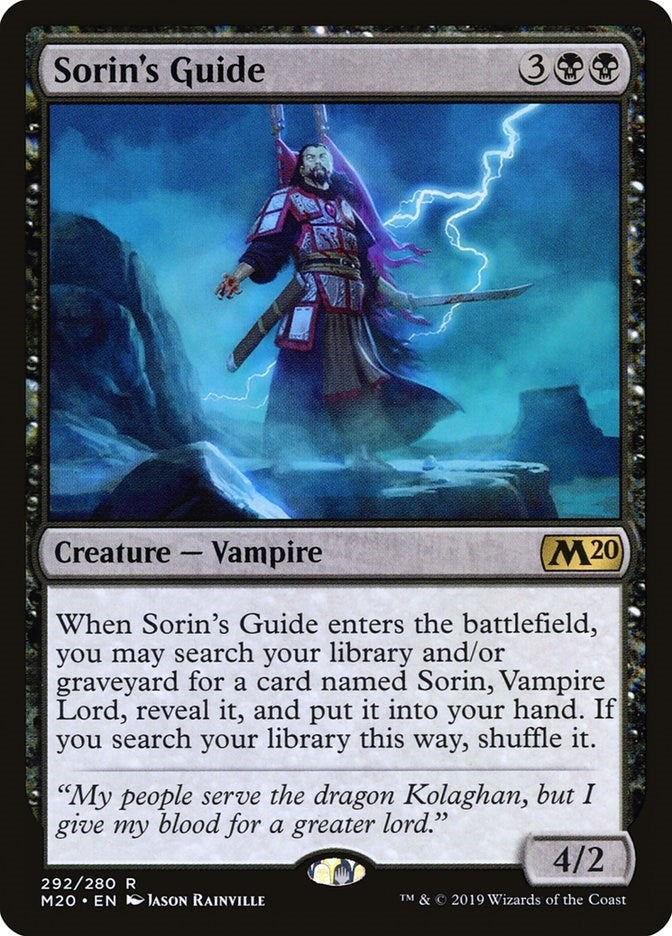 Sorins Guide (292) [M20]