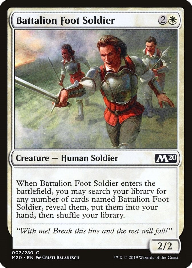 Battalion Foot Soldier (7) [M20]