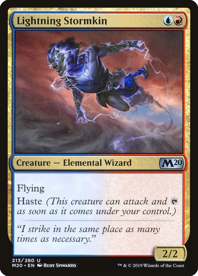 Lightning Stormkin (213) [M20]