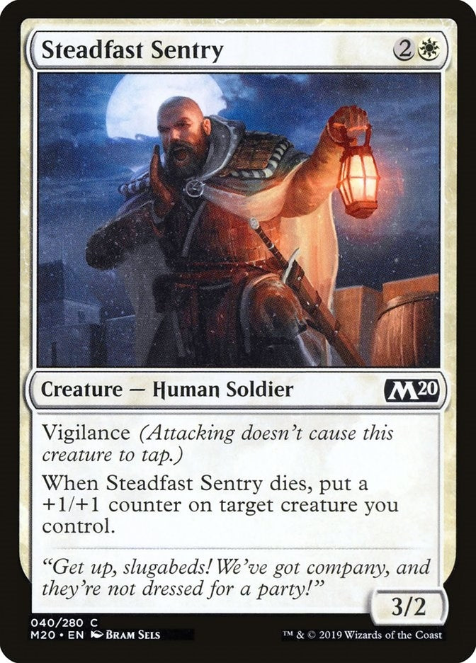 Steadfast Sentry (40) [M20]