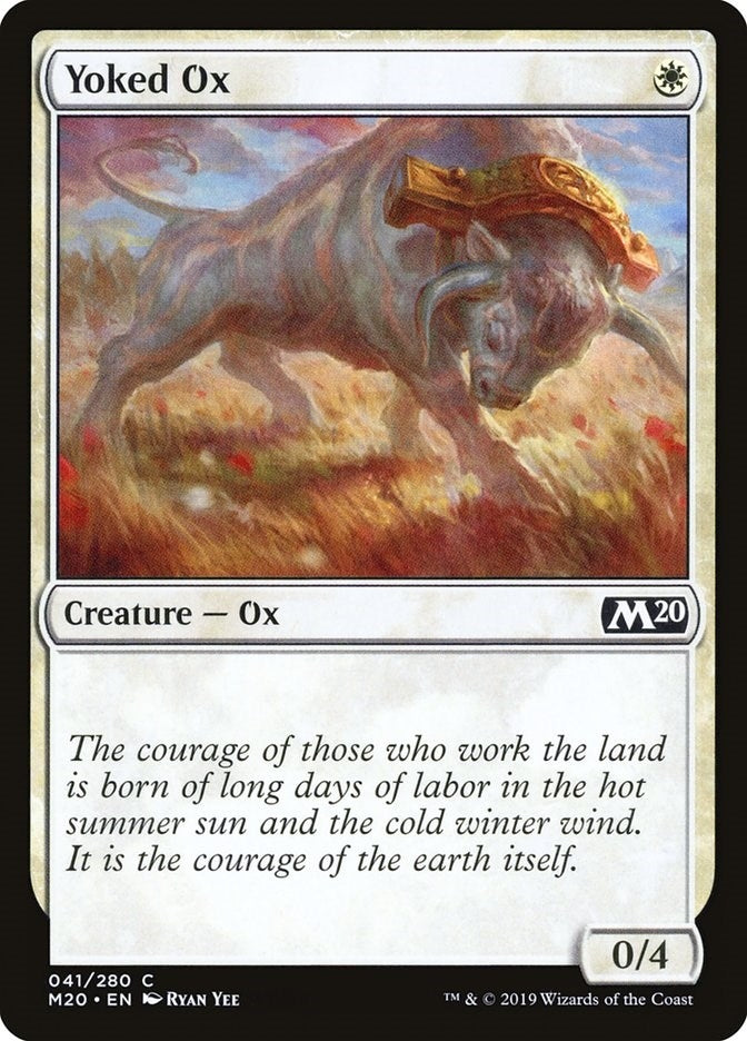 Yoked Ox (41) [M20]