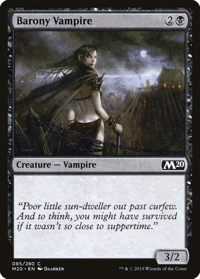 Barony Vampire (85) [M20]