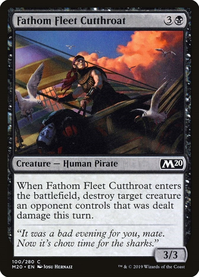 Fathom Fleet Cutthroat (100) [M20]