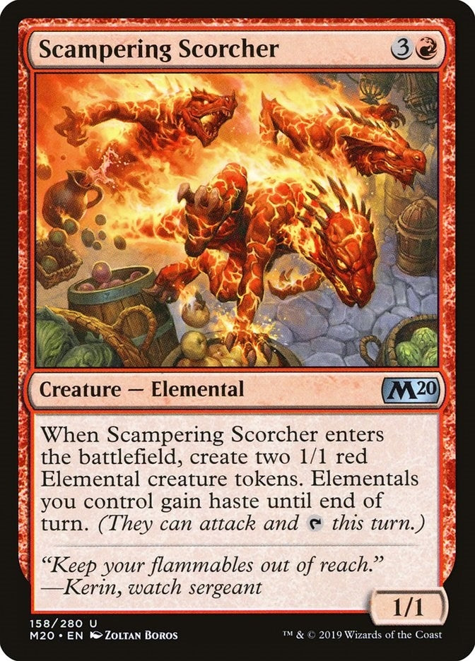 Scampering Scorcher (158) [M20]