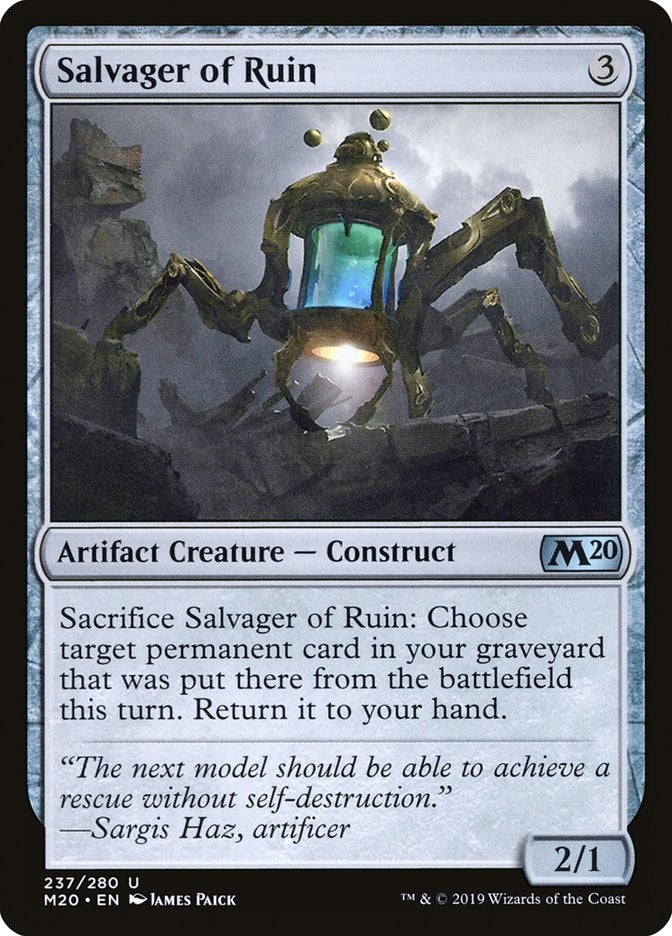Salvager of Ruin (237) [M20]