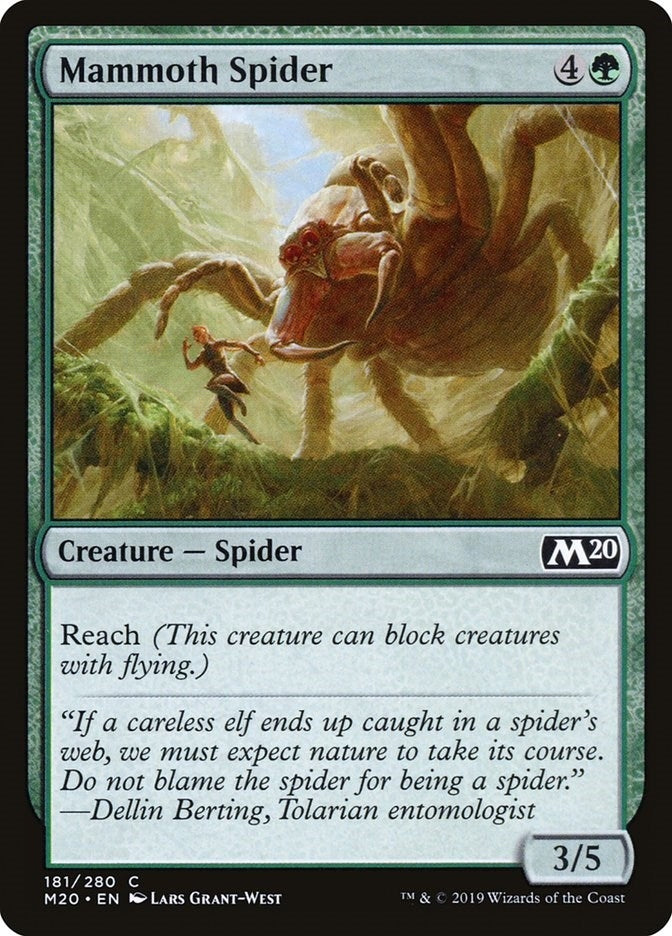 Mammoth Spider (181) [M20]