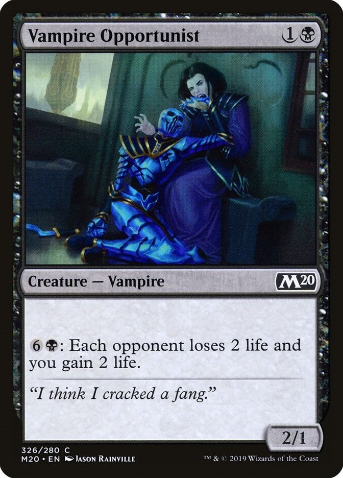 Vampire Opportunist (326) [M20]