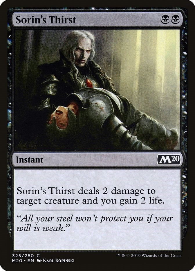 Sorins Thirst (325) [M20]