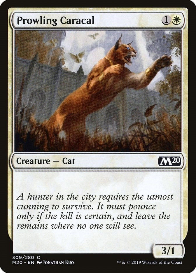 Prowling Caracal (309) [M20]