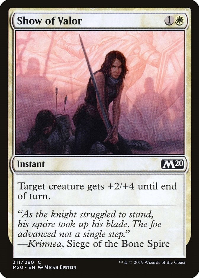 Show of Valor (311) [M20]