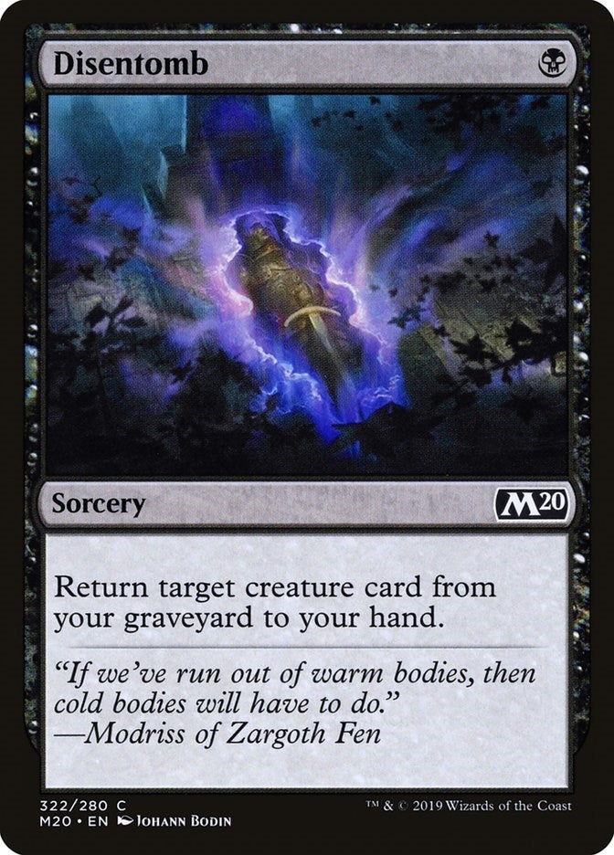 Disentomb (322) [M20]