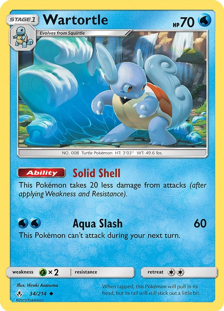 Wartortle 034 214 Premium Collection Promo (034/214) [MCAP]