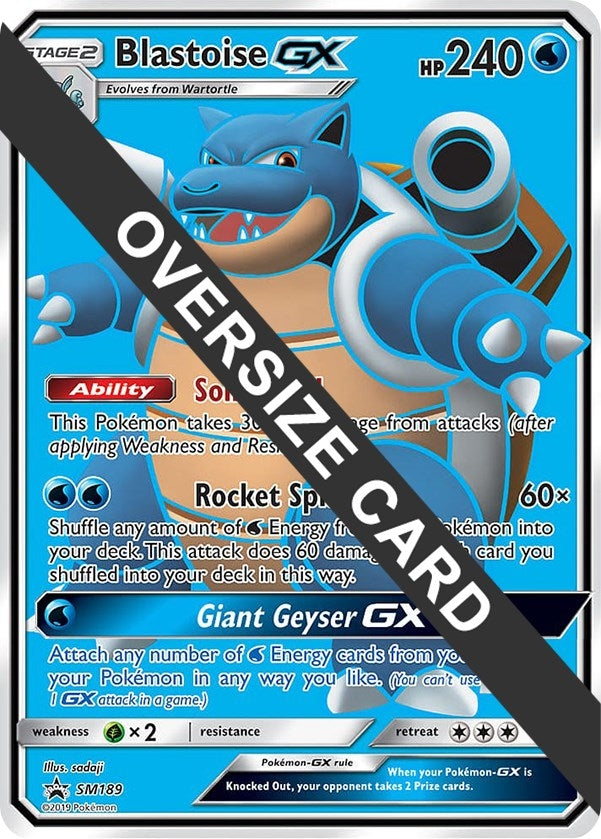 Blastoise GX SM189 Black Star Promos (SM189) [PR]