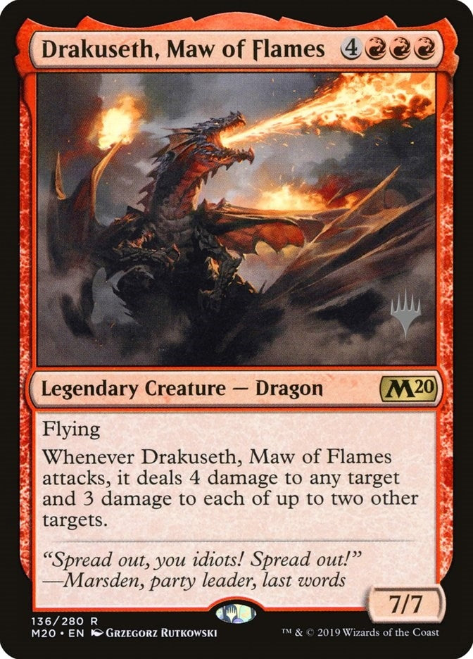 Drakuseth Maw of Flames (136) [PPM20]