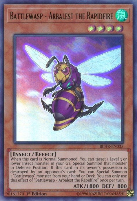 Battlewasp Arbalest the Rapidfire (BLHR-EN035) [BLHR]