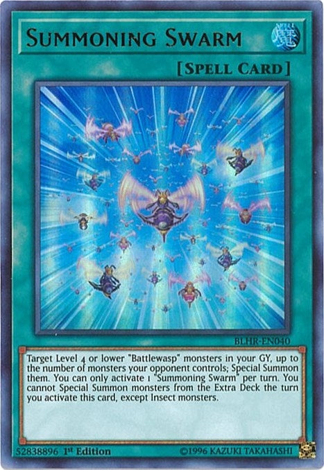 Summoning Swarm (BLHR-EN040) [BLHR]