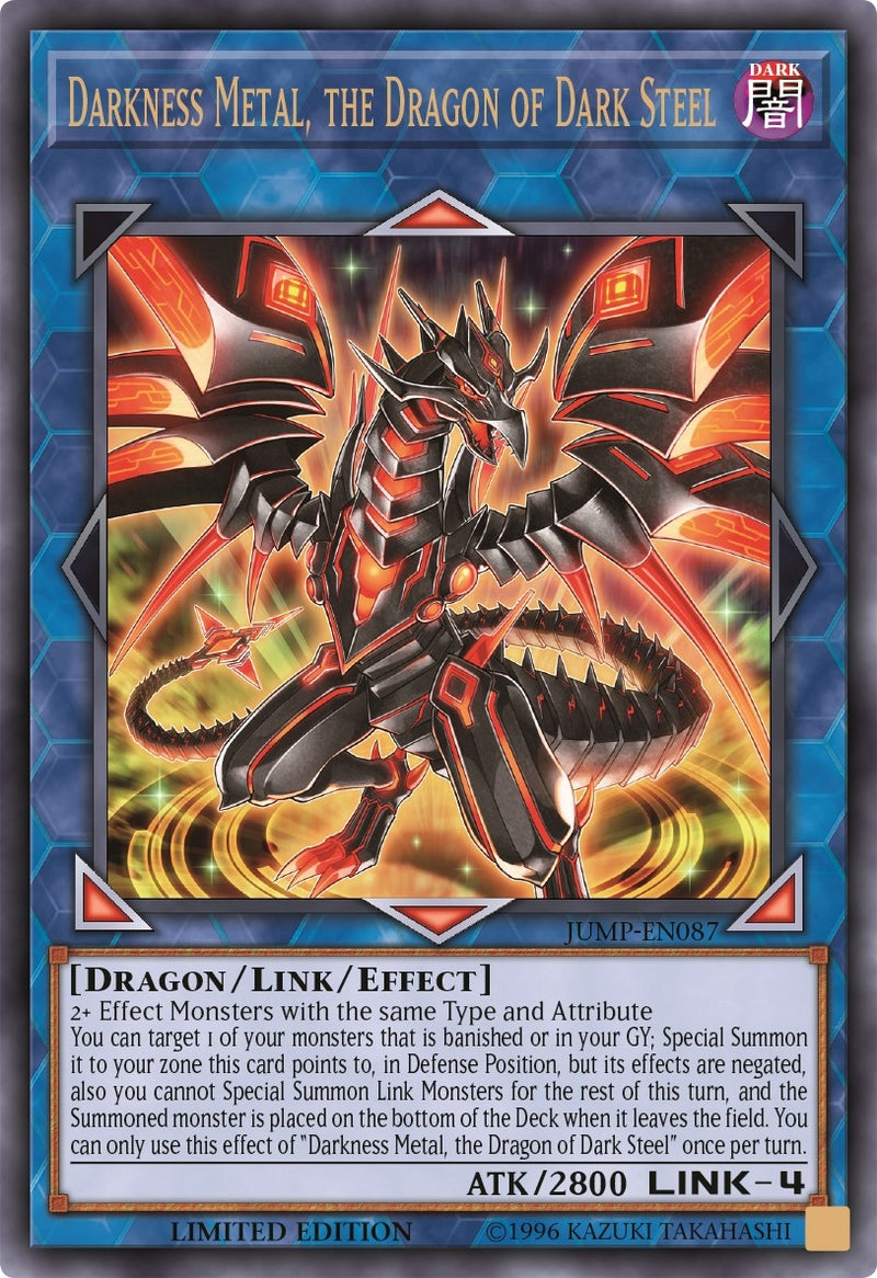Darkness Metal the Dragon of Dark Steel (JUMP-EN087) [SJMP]