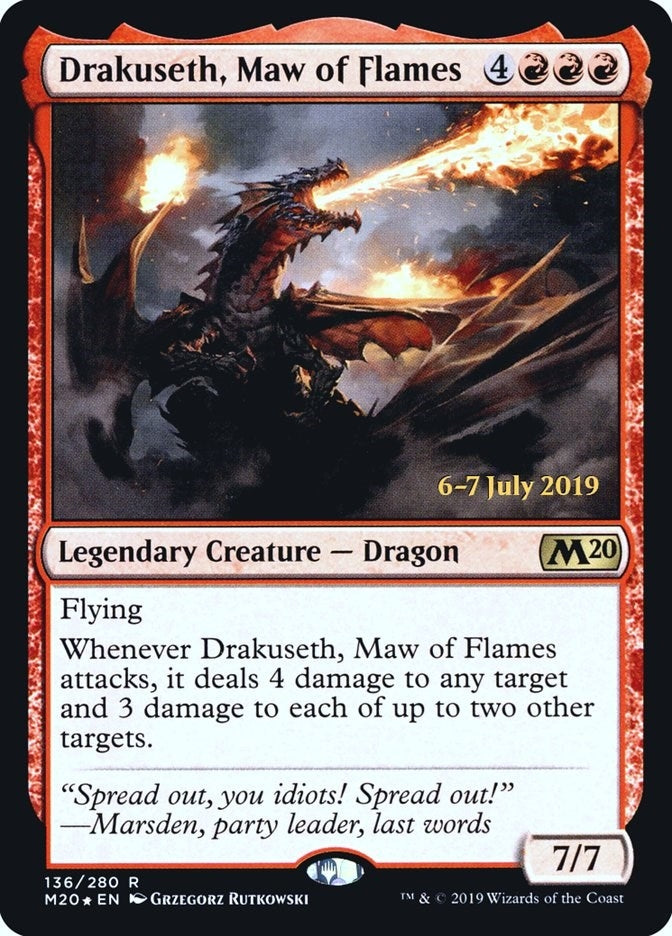 Drakuseth Maw of Flames (136) [PRE]