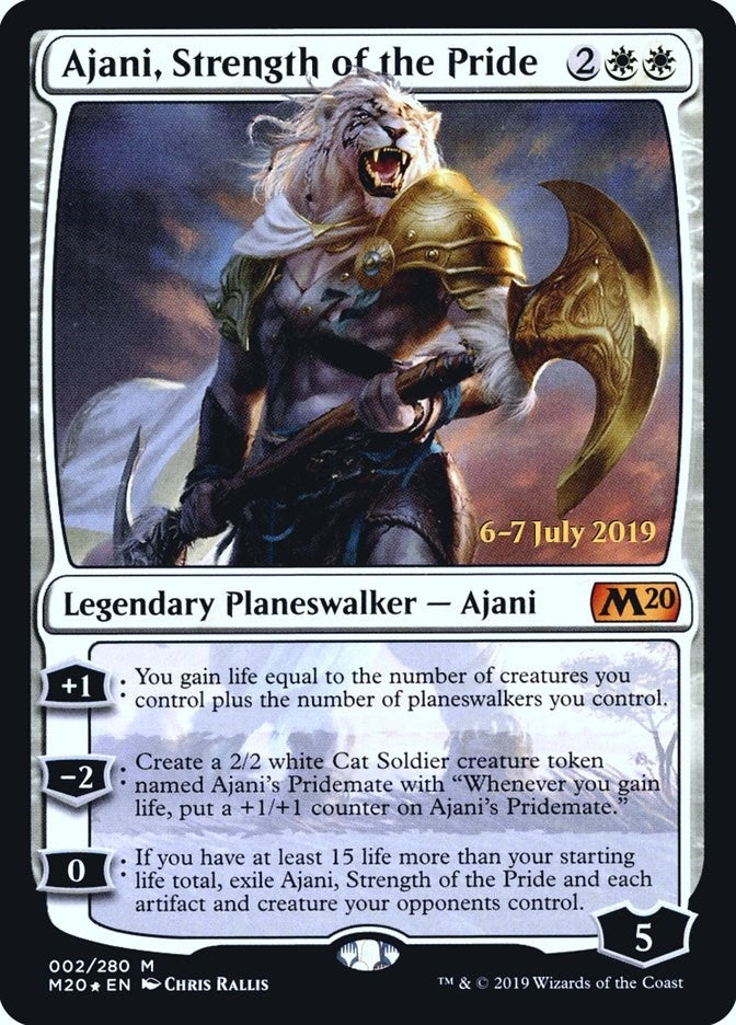 Ajani Strength of the Pride (2) [PRE]