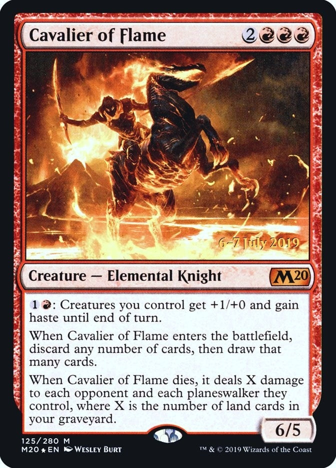 Cavalier of Flame (125) [PRE]