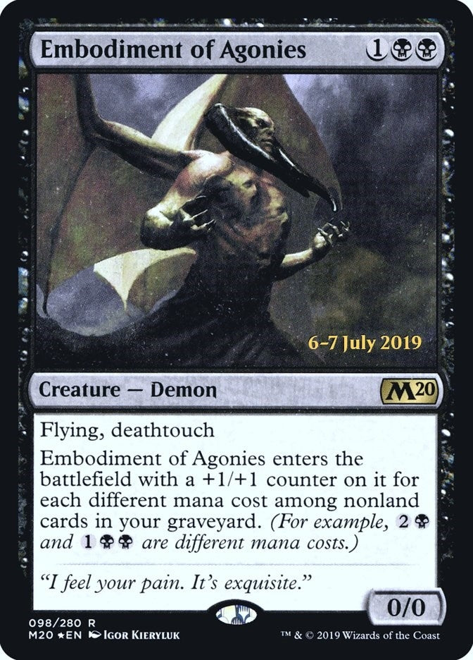 Embodiment of Agonies (98) [PRE]