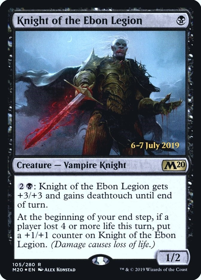 Knight of the Ebon Legion (105) [PRE]