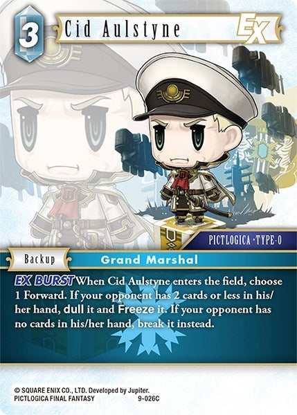 Cid Aulstyne EX (9-026C) [OP9]