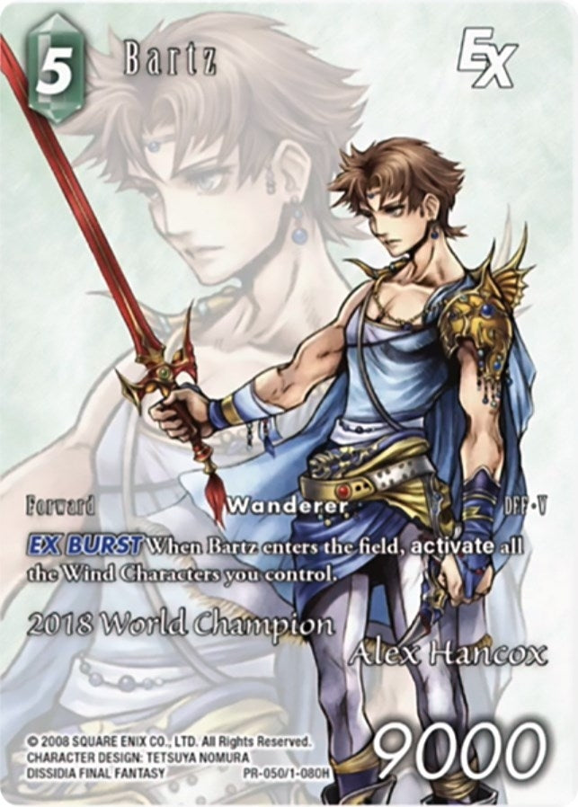 Bartz EX 2018 World Champion (PR-050/1-080H) [PR]