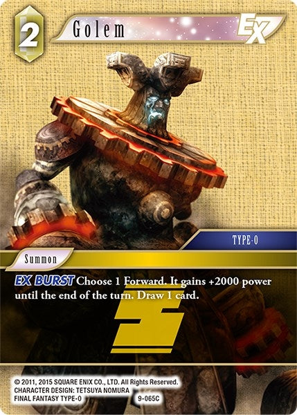 Golem EX (9-065C) [OP9]
