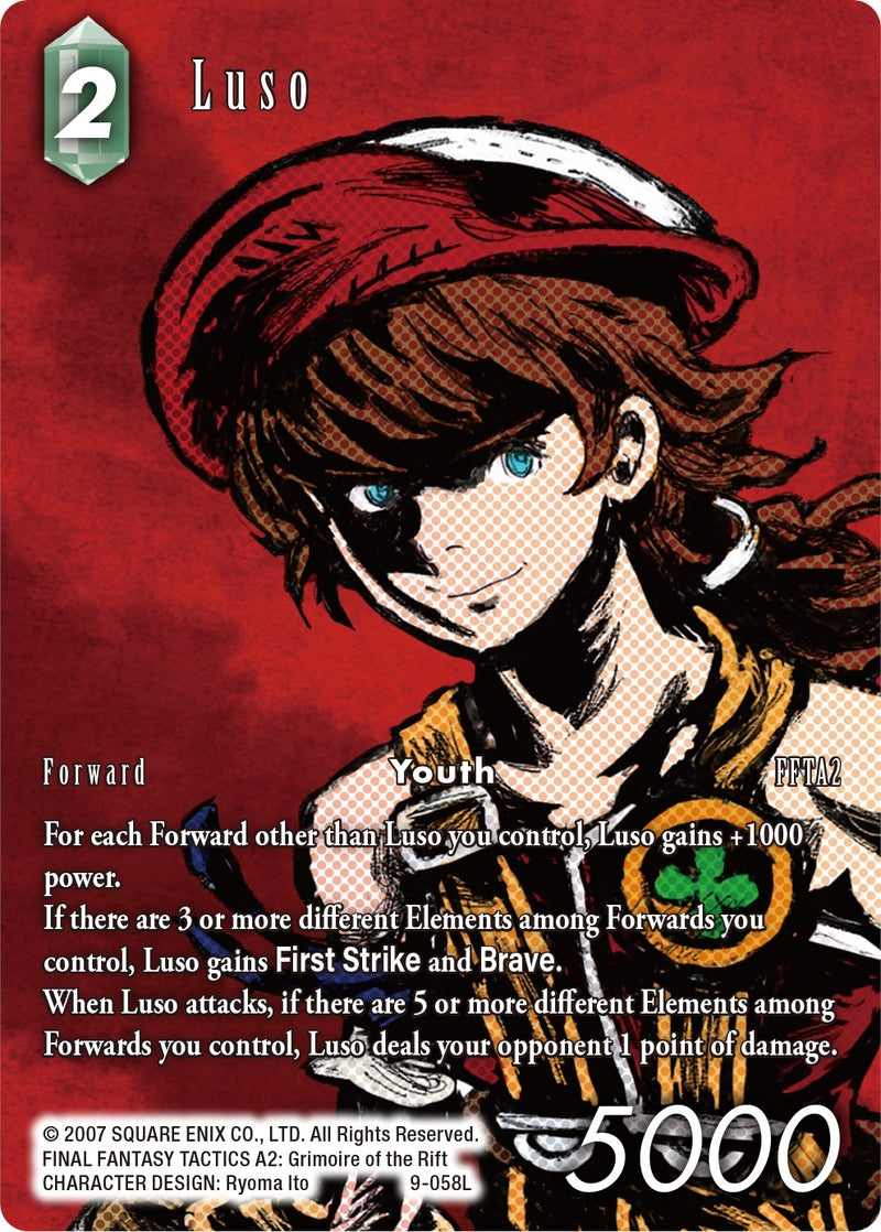 Luso Full Art (9-058L) [OP9]